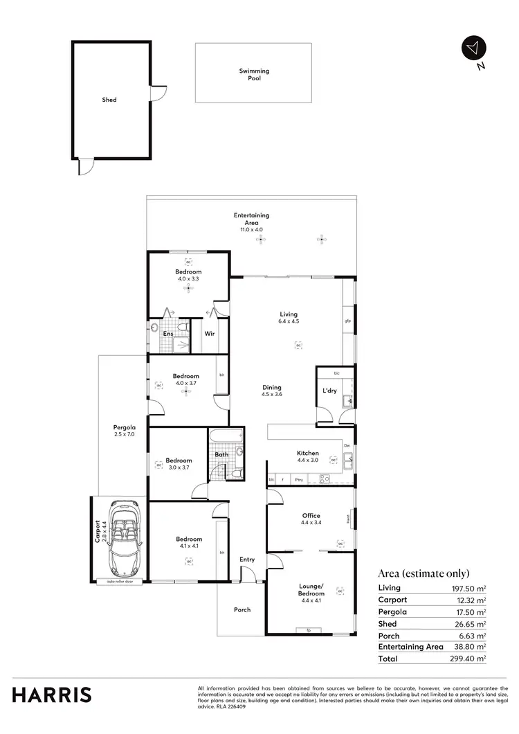 Floorplan of Homely house listing, 2 Bowillia Avenue, Hawthorn SA 5062