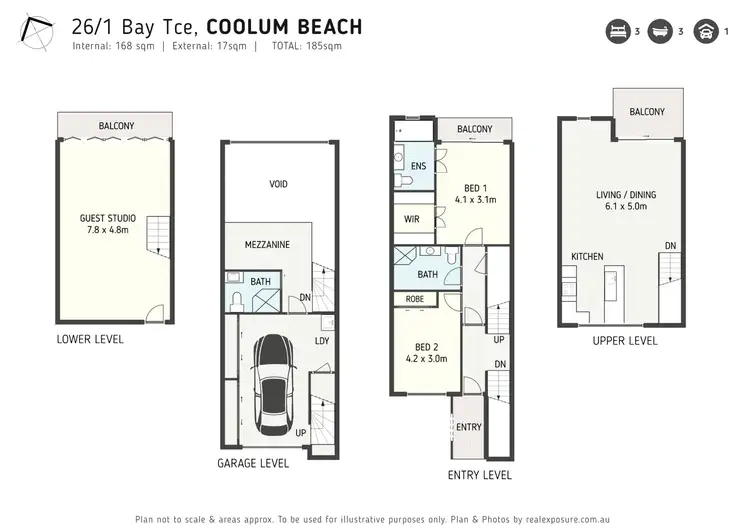 Floorplan of Homely unit listing, 26/1 Bay Terrace, Coolum Beach QLD 4573