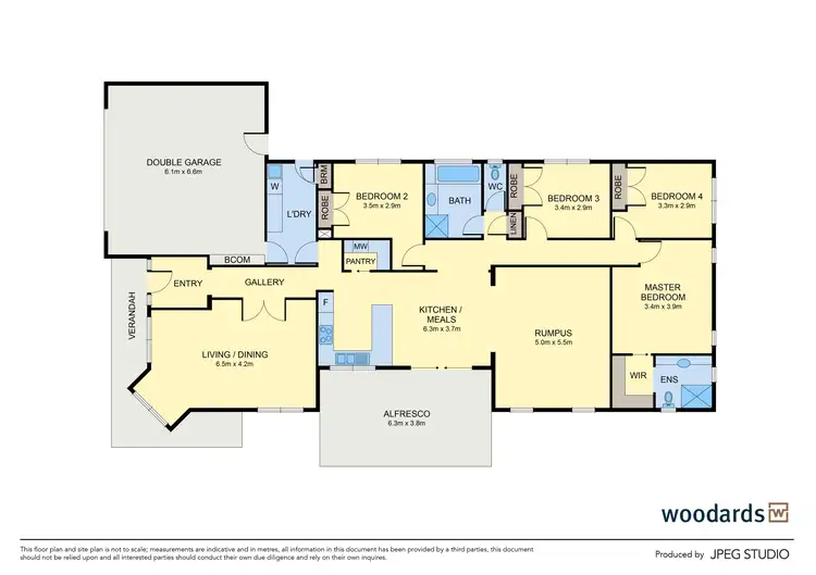 Floorplan of Homely house listing, 39 Vancleve Crescent, Gisborne VIC 3437