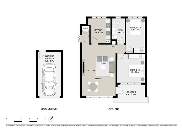 Floorplan of Homely apartment listing, 7/1 Balfour Street, Greenwich NSW 2065
