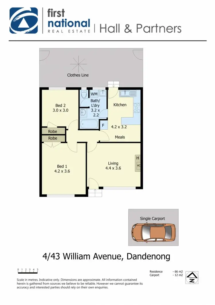 Floorplan of Homely unit listing, 4/41-43 William Avenue, Dandenong VIC 3175