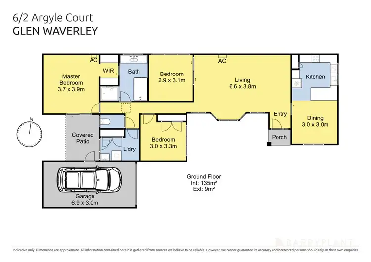 Floorplan of Homely unit listing, 6/2 Argyle Court, Glen Waverley VIC 3150