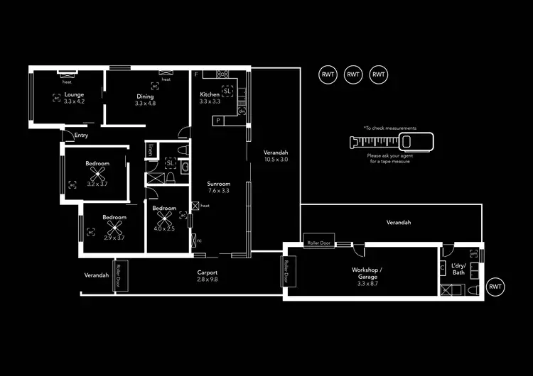Floorplan of Homely house listing, 21 Malcolm Street, Flinders Park SA 5025