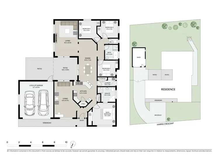 Floorplan of Homely house listing, 4 Harris Crescent, Norman Gardens QLD 4701