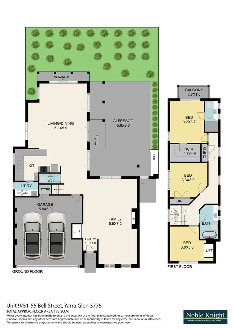 Floorplan of Homely unit listing, 9/51-55 Bell Street, Yarra Glen VIC 3775