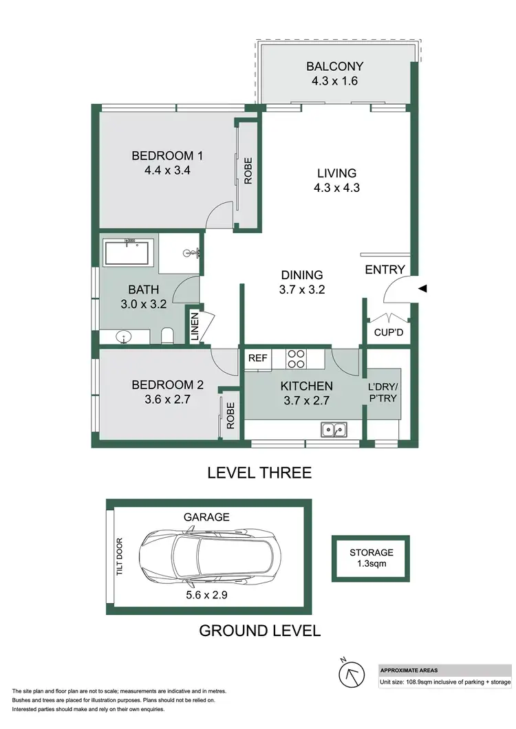 Floorplan of Homely apartment listing, 6/150 Old South Head Road, Bellevue Hill NSW 2023