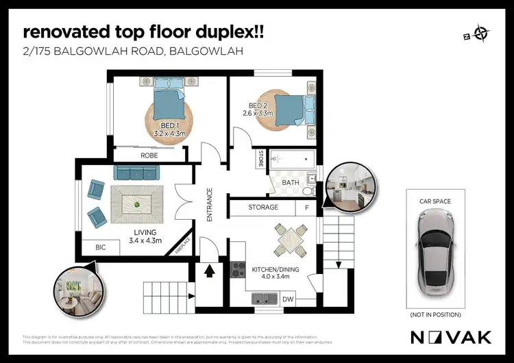 Floorplan of Homely apartment listing, 2/175 Balgowlah Road, Balgowlah NSW 2093