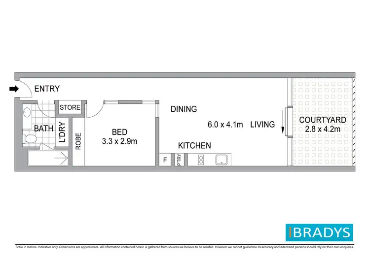 Floorplan of Homely apartment listing, 14/45 West Row, City ACT 2601