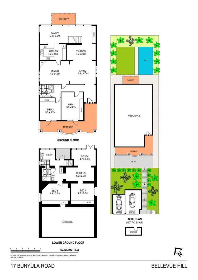 Floorplan of Homely house listing, 17 Bunyula Road, Bellevue Hill NSW 2023