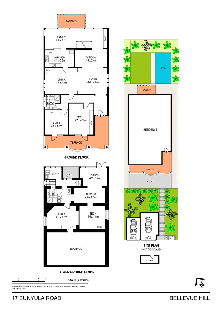 Floorplan of Homely house listing, 17 Bunyula Road, Bellevue Hill NSW 2023