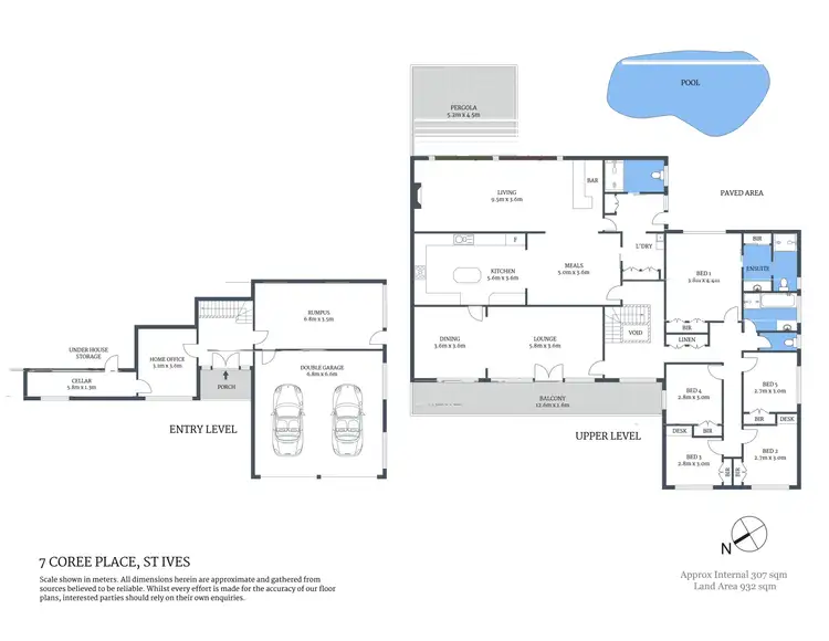 Floorplan of Homely house listing, 7 Coree Place, St Ives NSW 2075