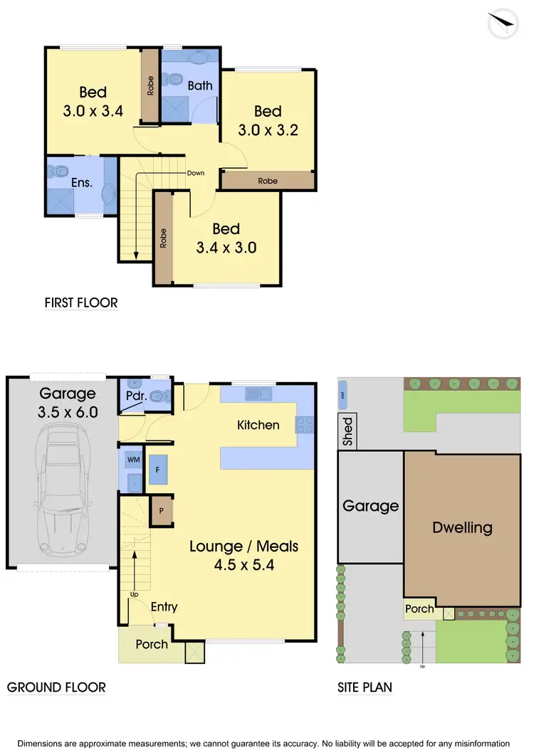 Floorplan of Homely townhouse listing, 54 Dove Avenue, Altona VIC 3018