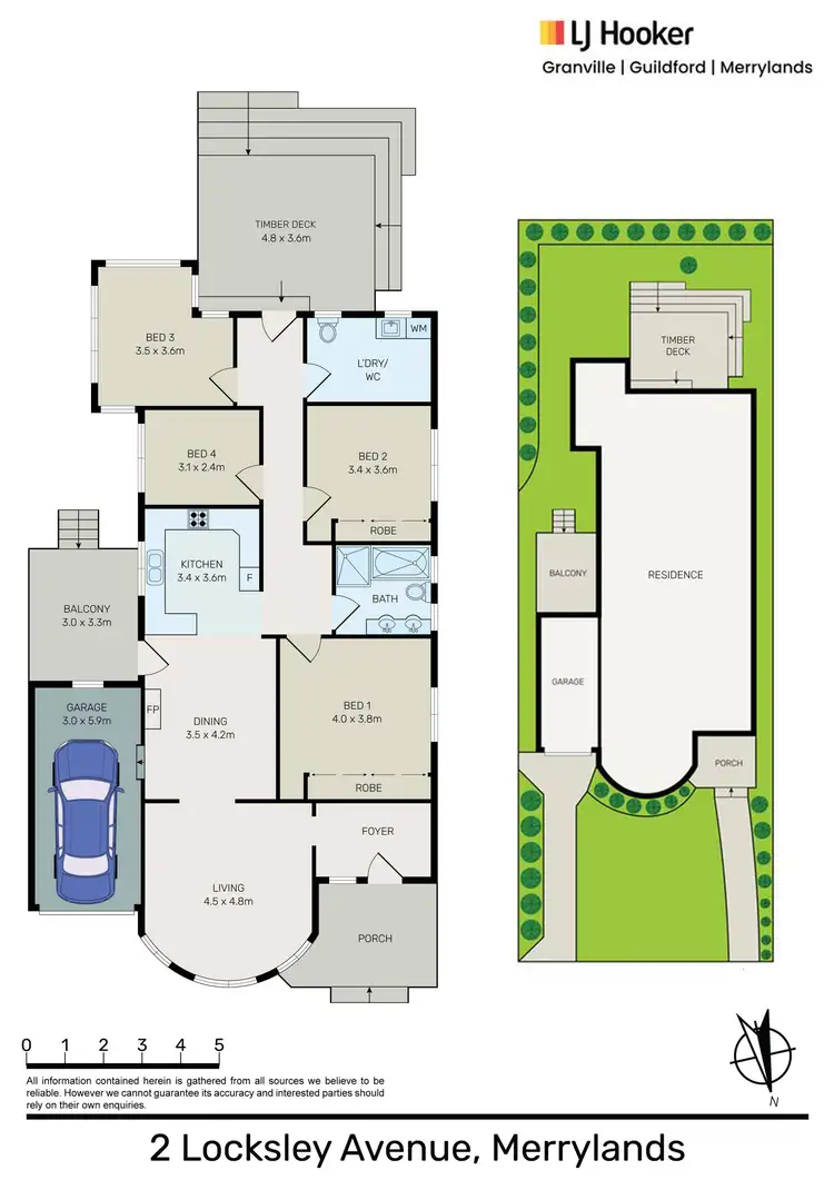 Floorplan of Homely house listing, 2 Locksley Avenue, Merrylands NSW 2160