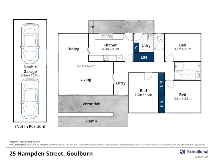 Floorplan of Homely house listing, 25 Hampden Street, Goulburn NSW 2580