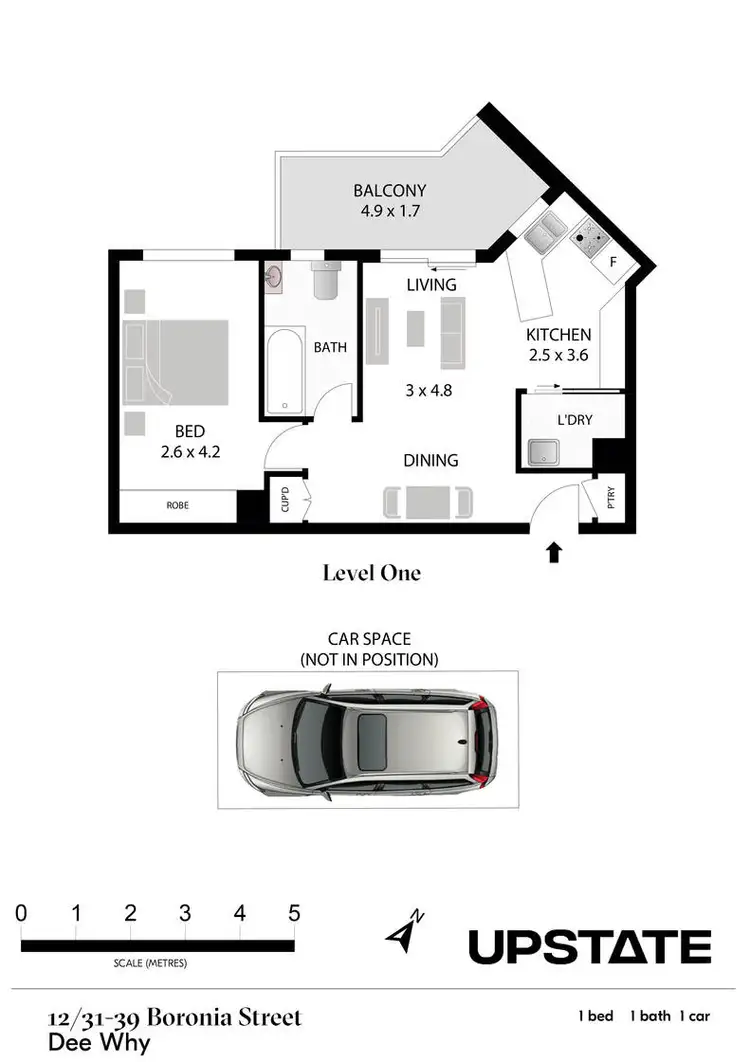 Floorplan of Homely apartment listing, 12/31-39 Boronia Street, Dee Why NSW 2099