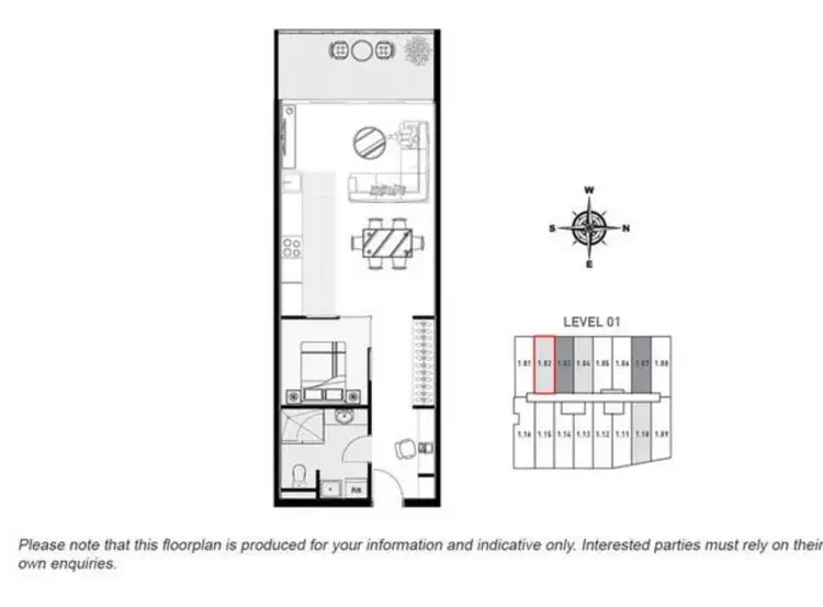 Floorplan of Homely apartment listing, 110/394-398 Middleborough Road, Blackburn VIC 3130