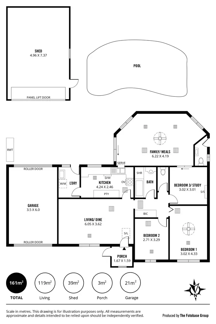 Floorplan of Homely house listing, 18 Thomson Avenue, Rostrevor SA 5073