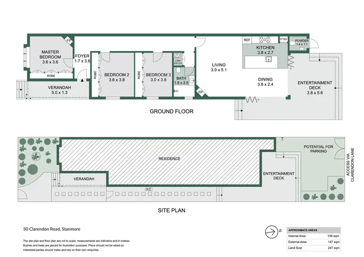 Floorplan of Homely house listing, 50 Clarendon Road, Stanmore NSW 2048