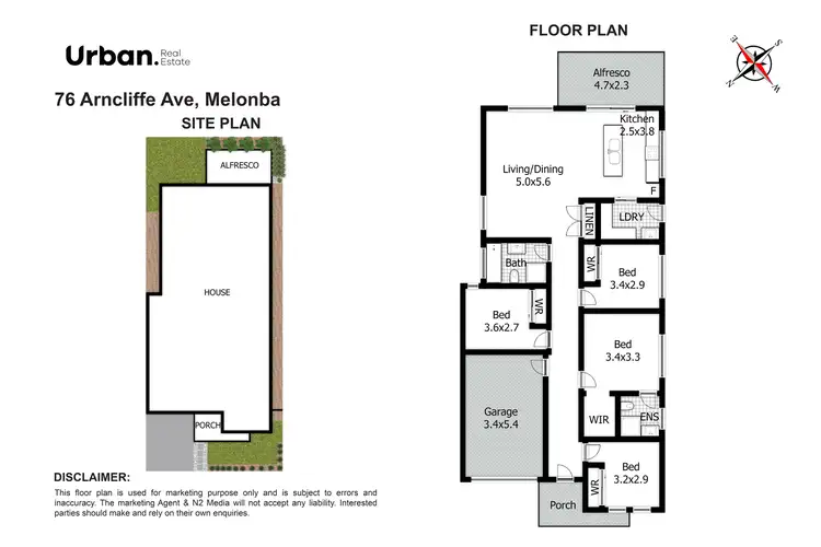 Floorplan of Homely house listing, 76 Arncliffe Avenue, Marsden Park NSW 2765