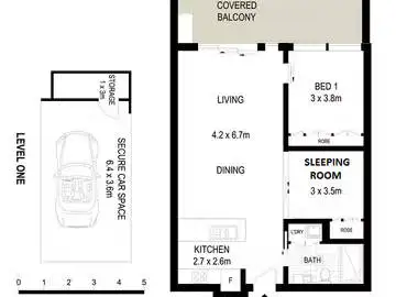 Floorplan of Homely apartment listing, 412/40 Shoreline Drive, Rhodes NSW 2138