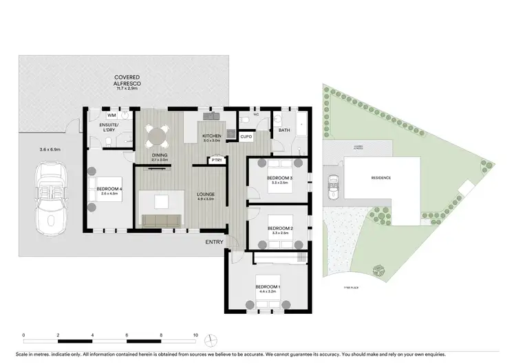 Floorplan of Homely house listing, 13 Tyne Place, Prospect NSW 2148