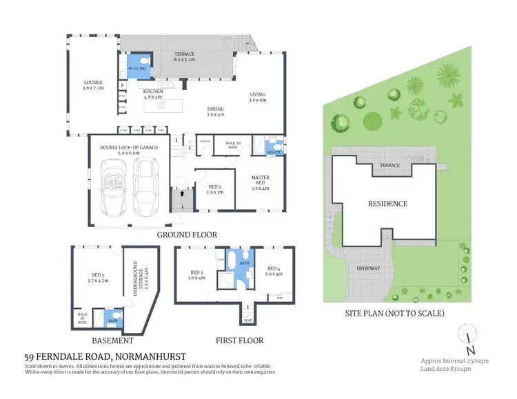 Floorplan of Homely house listing, 59 Ferndale Road, Normanhurst NSW 2076