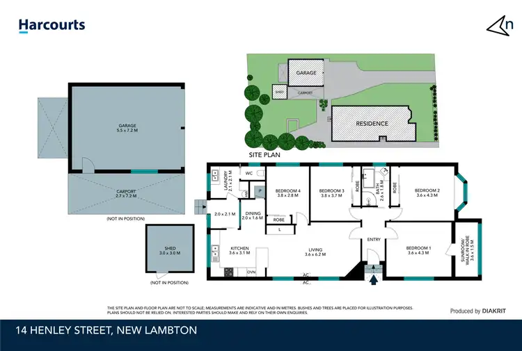 Floorplan of Homely house listing, 14 Henley Street, New Lambton NSW 2305