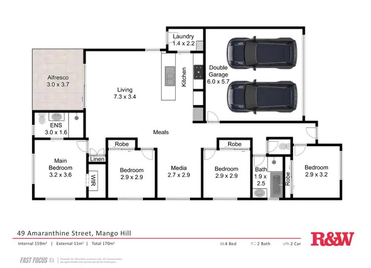 Floorplan of Homely house listing, 49 Amaranthine Street, Mango Hill QLD 4509