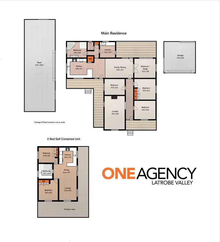 Floorplan of Homely house listing, 35 Kyandra Drive, Tyers VIC 3844
