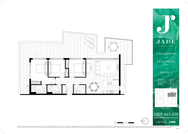 Floorplan of Homely apartment listing, 407/3 Forest Grove, Epping NSW 2121