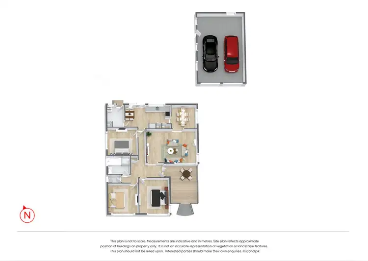 Floorplan of Homely house listing, 18 Halsey Street, Reservoir VIC 3073