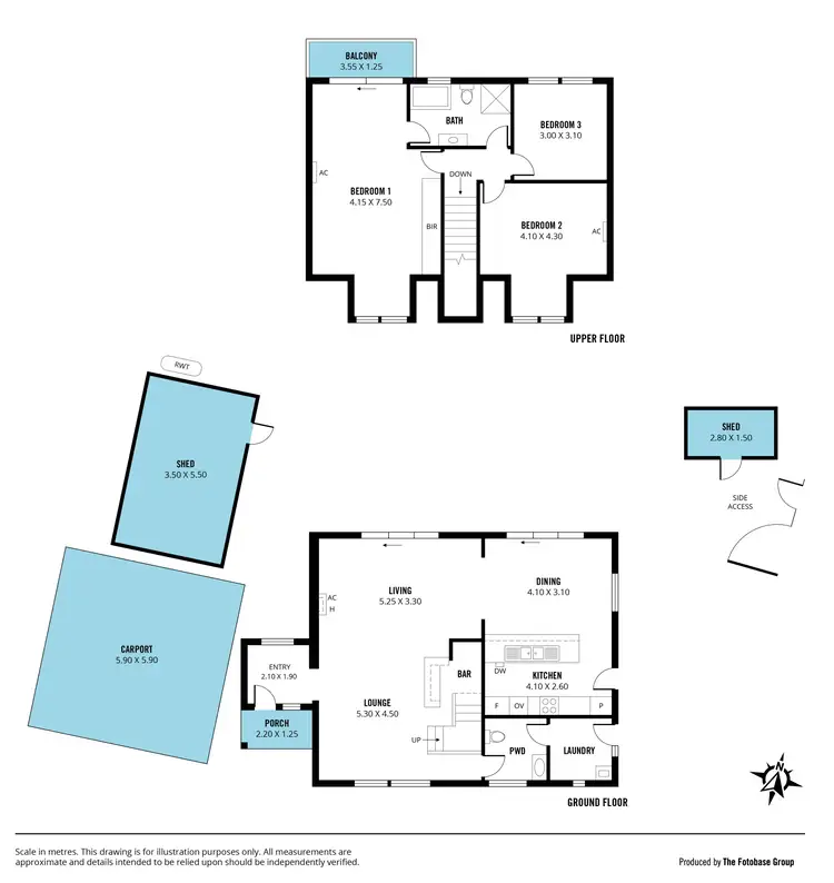 Floorplan of Homely house listing, 10 Almond Court, Coromandel Valley SA 5051