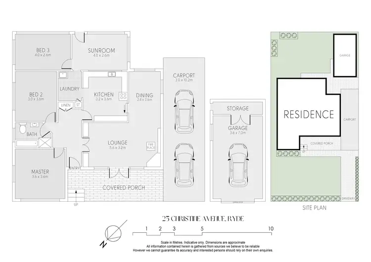 Floorplan of Homely house listing, 25 Christine Avenue, Ryde NSW 2112