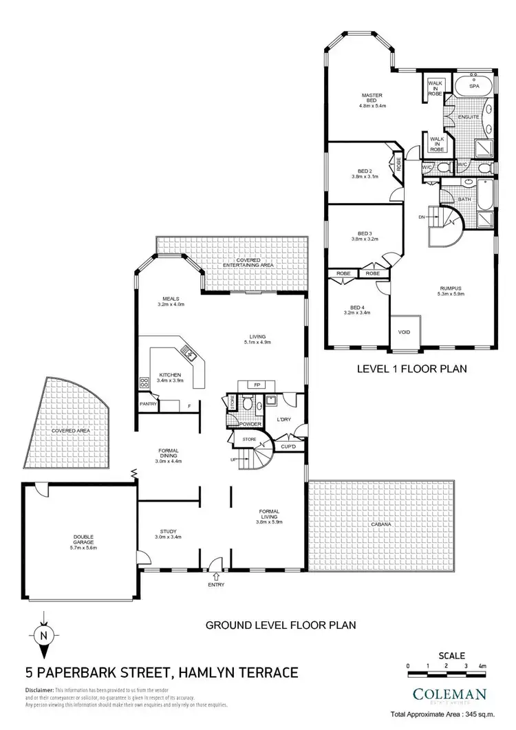 Floorplan of Homely house listing, 5 Paperbark Street, Hamlyn Terrace NSW 2259