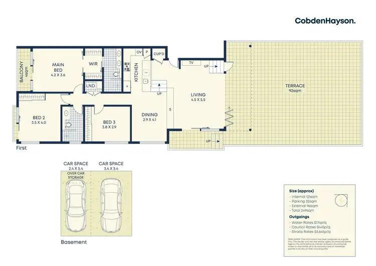 Floorplan of Homely apartment listing, 10/68A-70 St Georges Crescent, Drummoyne NSW 2047