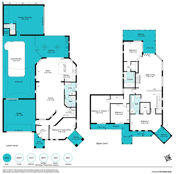 Floorplan of Homely house listing, 14 Lomond Circuit, Mawson Lakes SA 5095