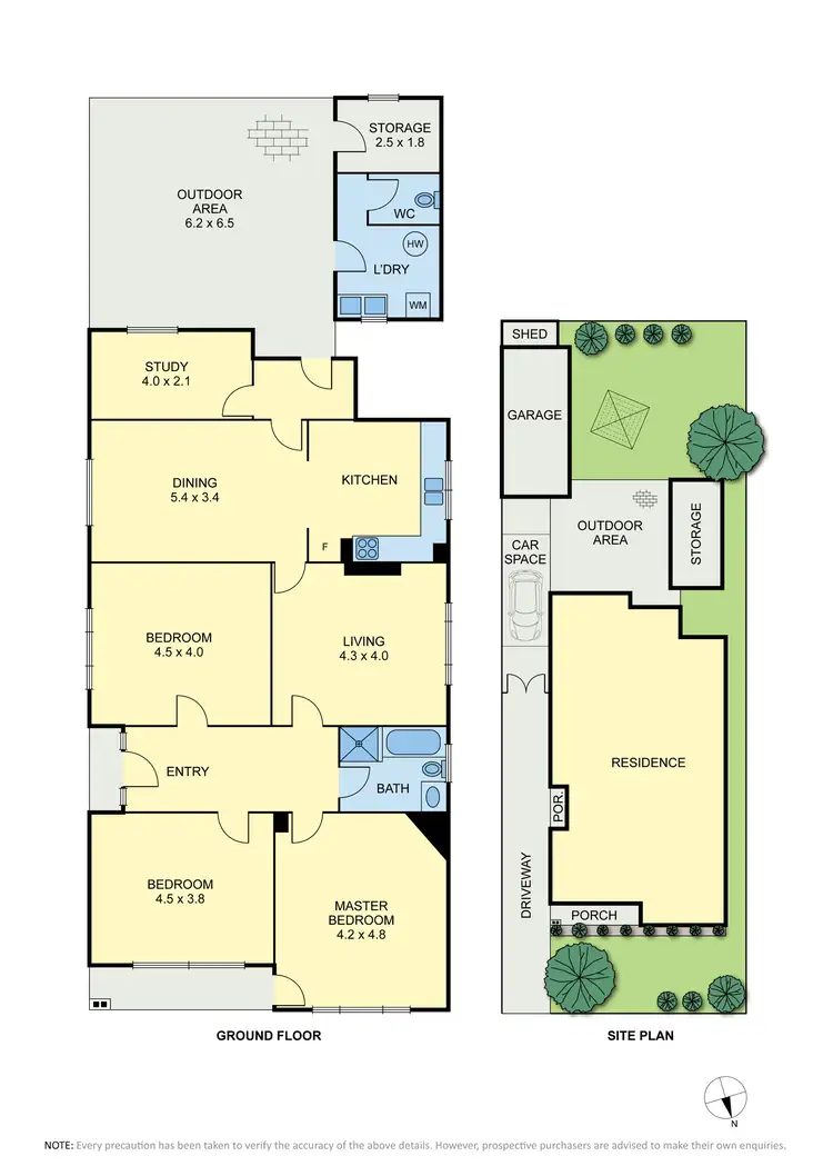 Floorplan of Homely house listing, 11 Second Avenue, Brunswick VIC 3056