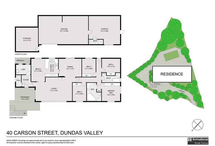 Floorplan of Homely house listing, 40 Carson Street, Dundas Valley NSW 2117