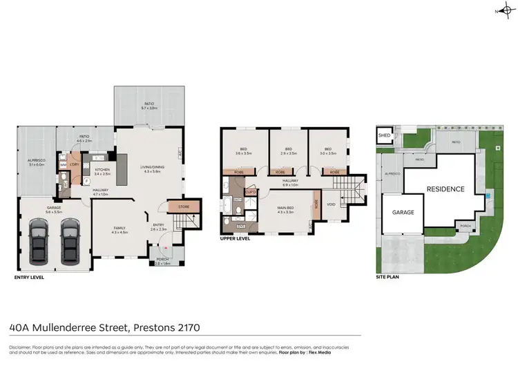 Floorplan of Homely house listing, 40a Mullenderree Street, Prestons NSW 2170
