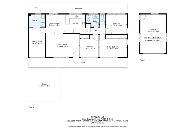 Floorplan of Homely house listing, 15 Trickey Avenue, Cranbrook QLD 4814