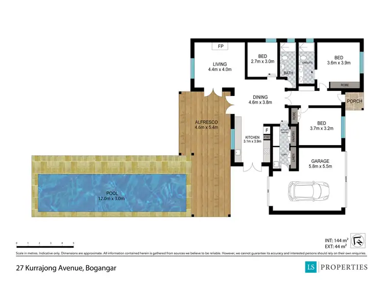 Floorplan of Homely house listing, 27 Kurrajong Avenue, Bogangar NSW 2488