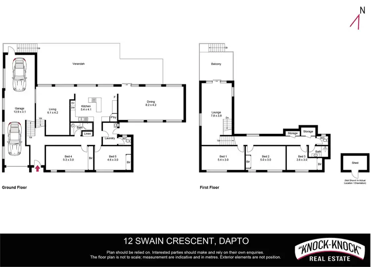 Floorplan of Homely house listing, 12 Swain Crescent, Dapto NSW 2530