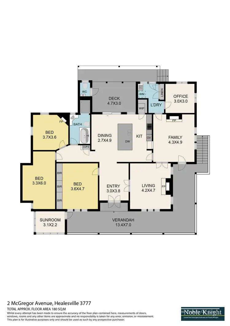 Floorplan of Homely house listing, 2-6 McGregor Avenue, Healesville VIC 3777