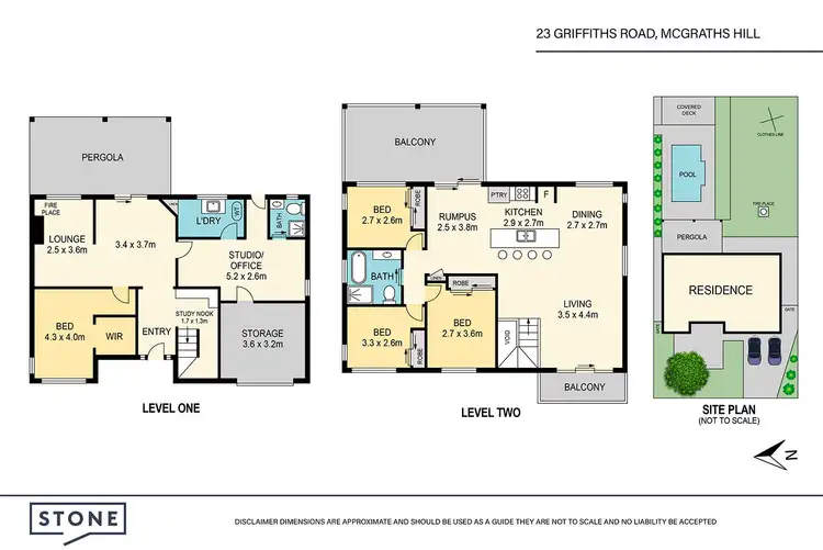 Floorplan of Homely house listing, 23 Griffiths Road, Mcgraths Hill NSW 2756