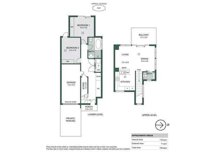 Floorplan of Homely house listing, 33 Regent Street, Melrose Park SA 5039