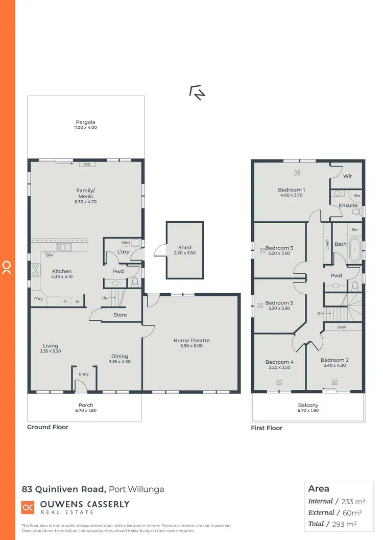 Floorplan of Homely house listing, 83 Quinliven Road, Port Willunga SA 5173