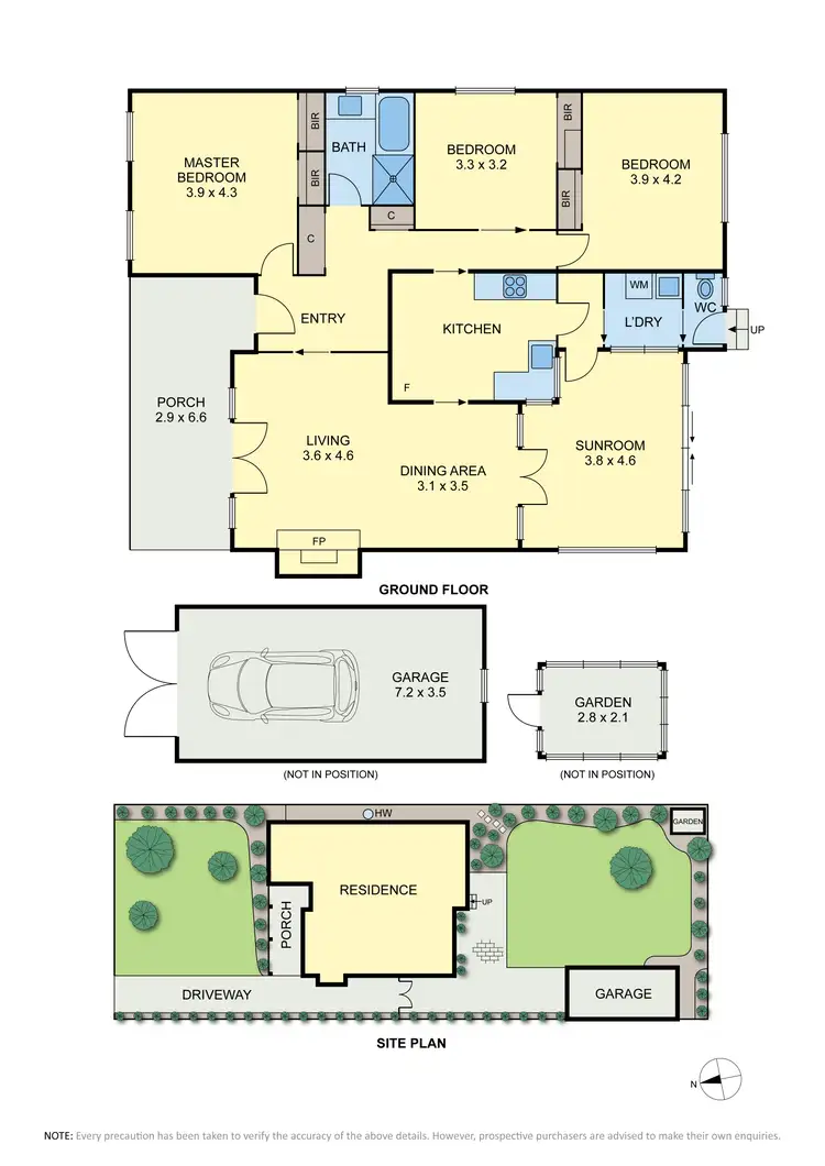 Floorplan of Homely house listing, 23 Roland Avenue, Strathmore VIC 3041