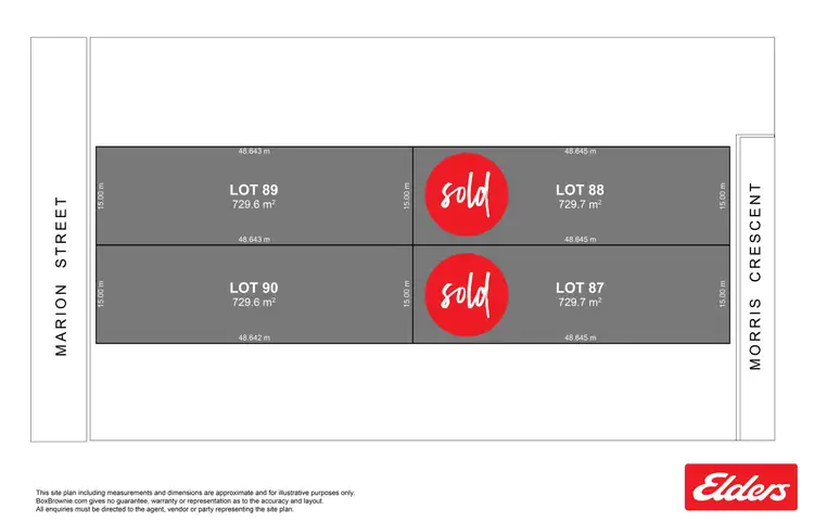 Floorplan of Homely land listing, LOT 87, 35 Marion Street, Thirlmere NSW 2572
