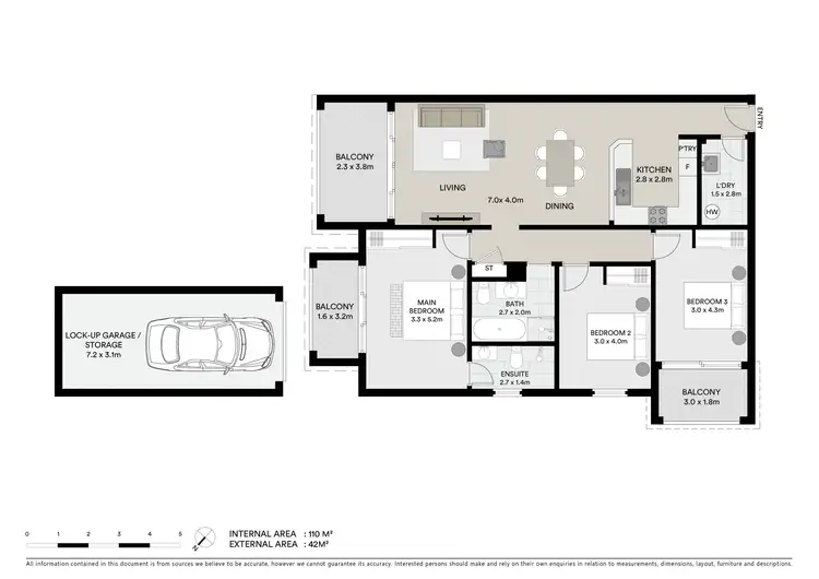 Floorplan of Homely unit listing, 1/23 Archbold Road, Long Jetty NSW 2261