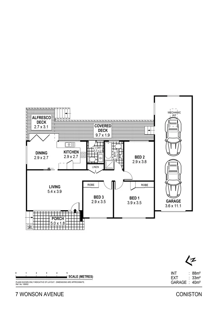 Floorplan of Homely house listing, 7 Wonson Avenue, Coniston NSW 2500